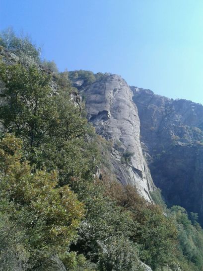Il Pilastro Lomasti, Arnad, Valle d'Aosta, settembre 2016