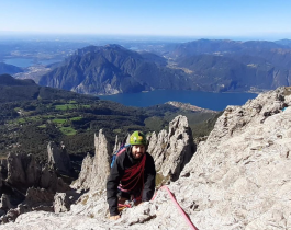 Salendo la Cresta Segantini, Grigna Meridionale (LC). Settembre 2022
